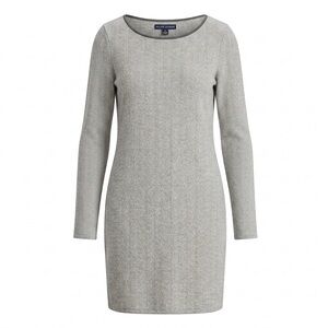 Ralph Lauren Classic Gray Long Sleeve Dress